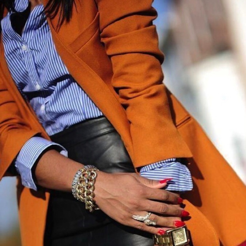 Frnch Orange Blazer